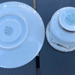 Bareuther Waldsassen  Maruel Mokka-/espresso stel porcelæn