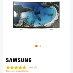 Samsung Fladskærms tv 55”