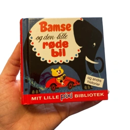 Bamse og den lille røde bil Bog