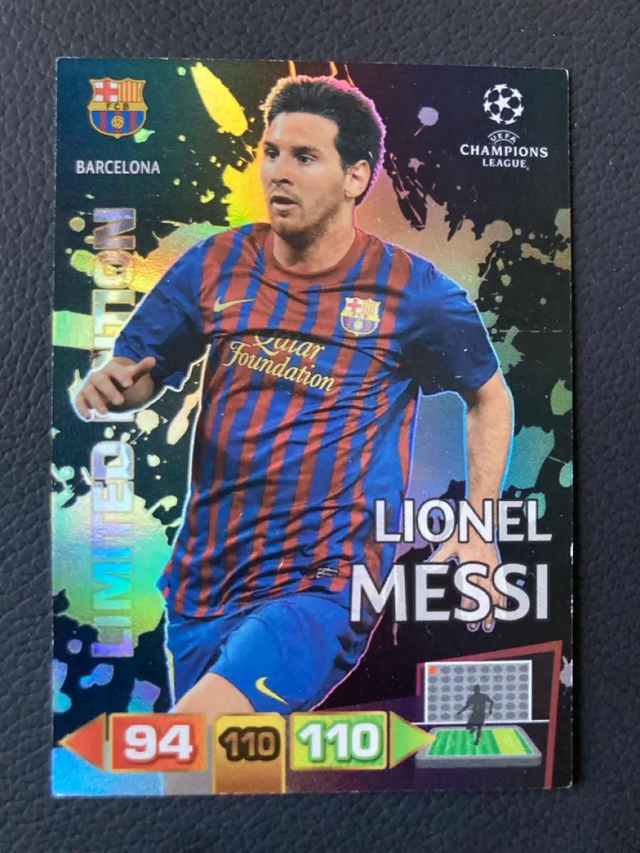 Panini Messi Fodboldkort