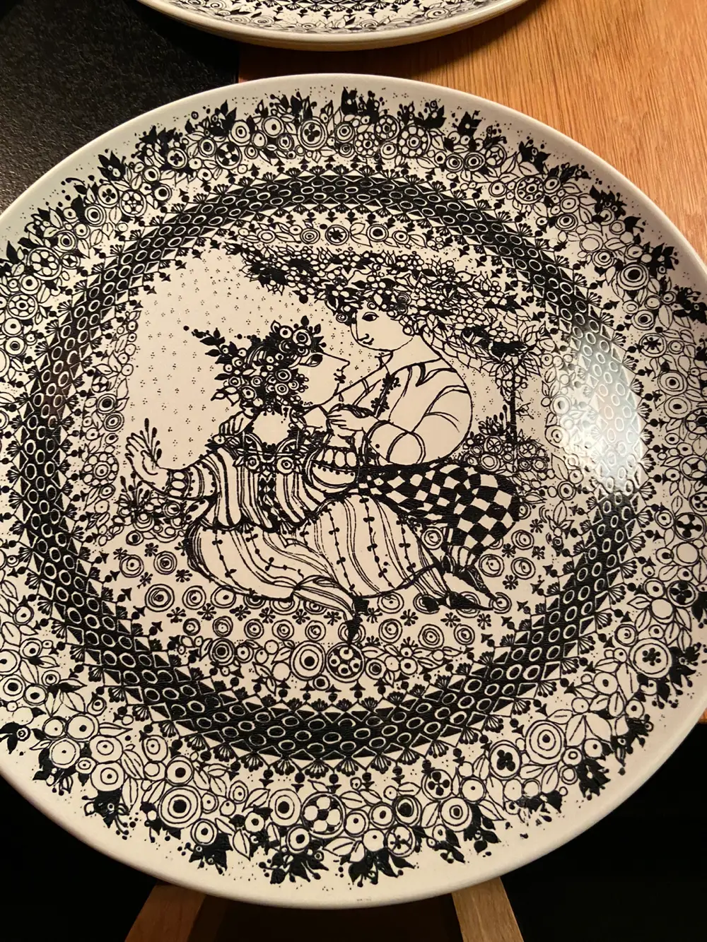 Bjørn vinblad Platter