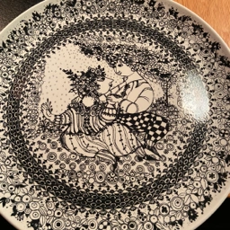 Bjørn vinblad Platter