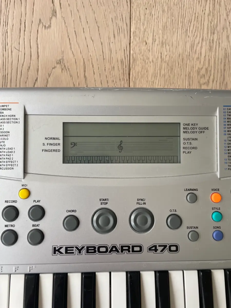 MUSIC TIME Keyboard 470