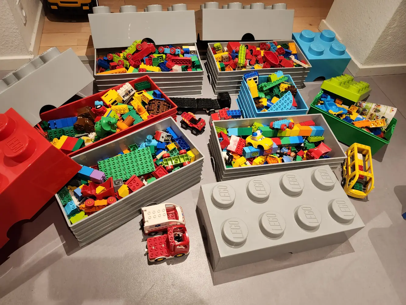 LEGO Duplo Stor mængde legoklodser