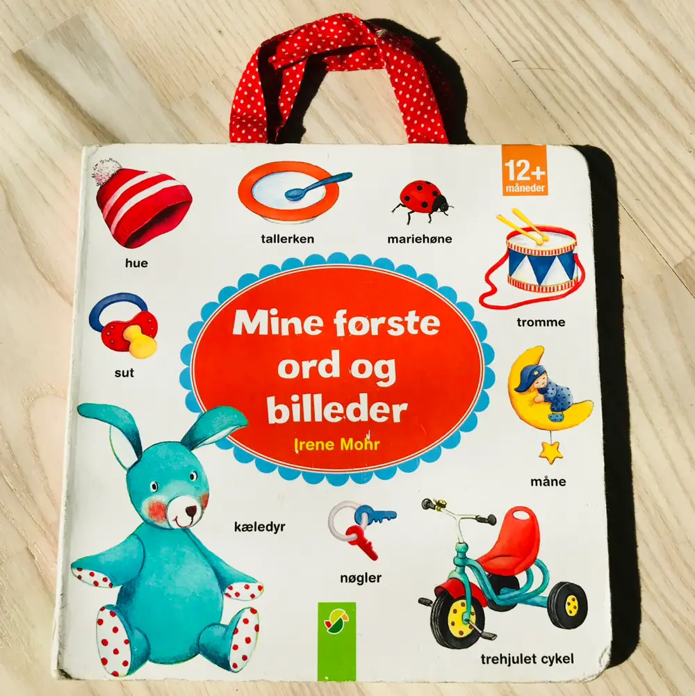 Mine første ord og billeder Billedbogbørneboglæsebog