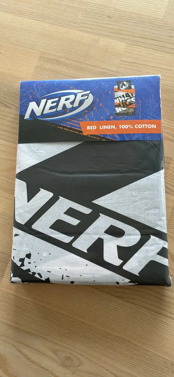 Nerf Sengetøj (helt nyt)