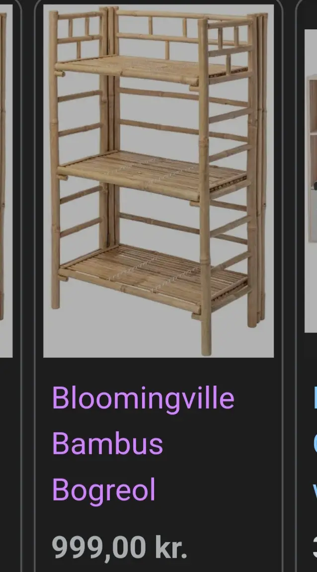 Bloomingville Reol bambus