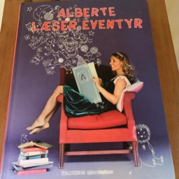 Alberte læser eventyr Bog