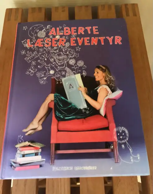 Alberte læser eventyr Bog