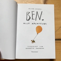 Ben Alle Abenteuer Tysk bog/ deutsches Buch