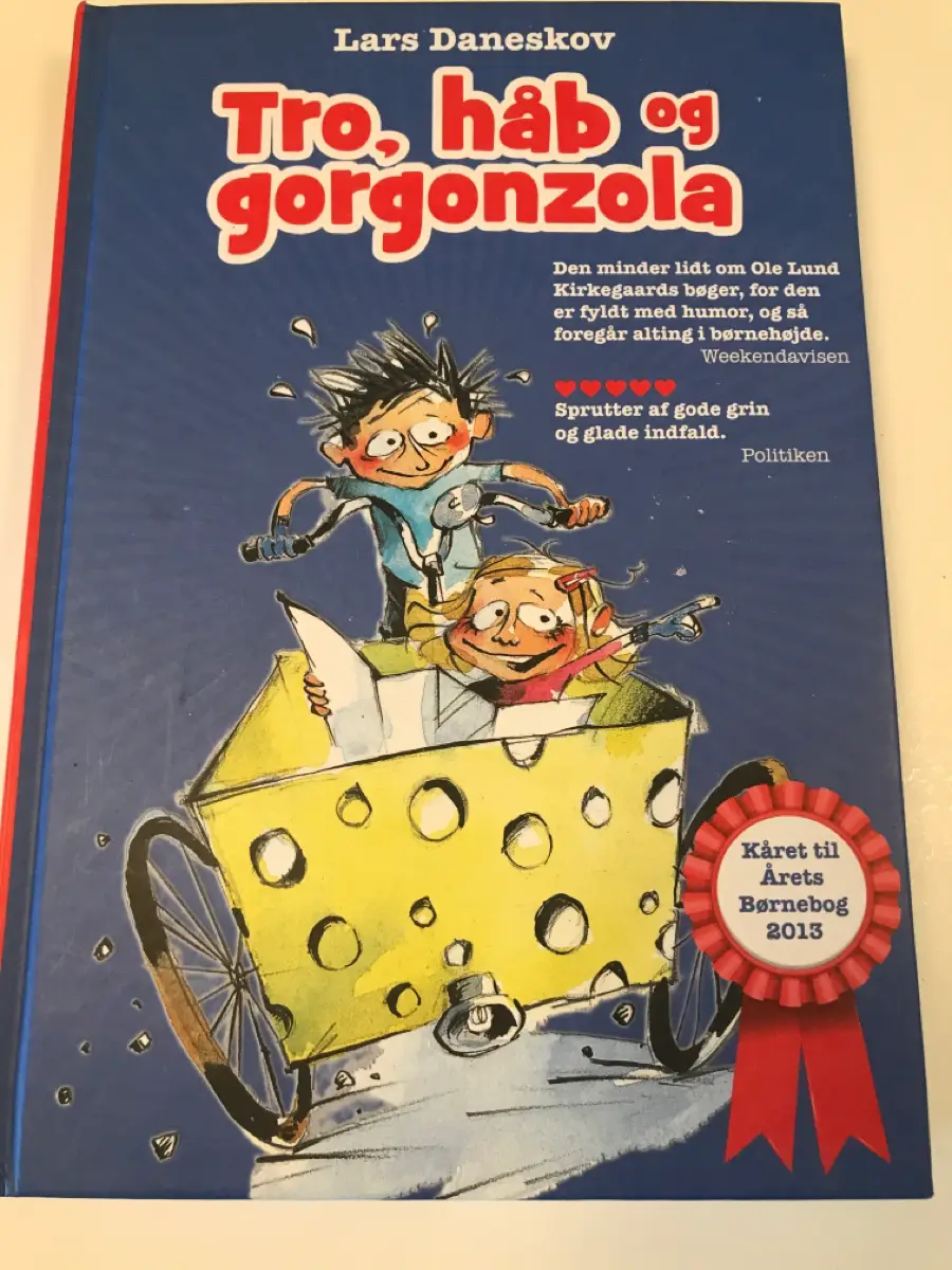 Tro håb og gorgonzola Bog