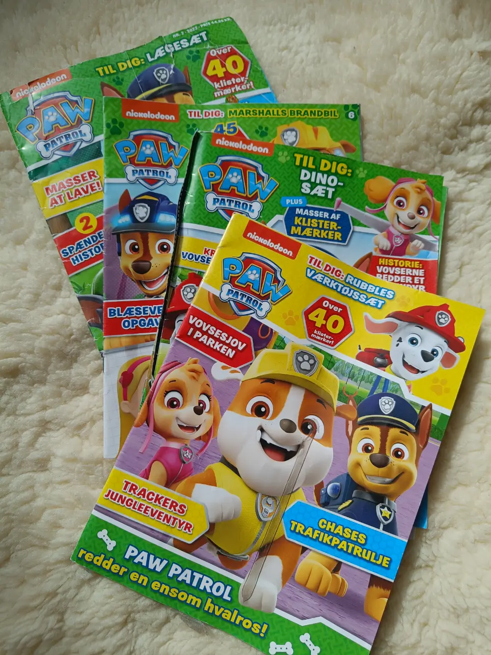 Paw Patrol Biler og action figurer