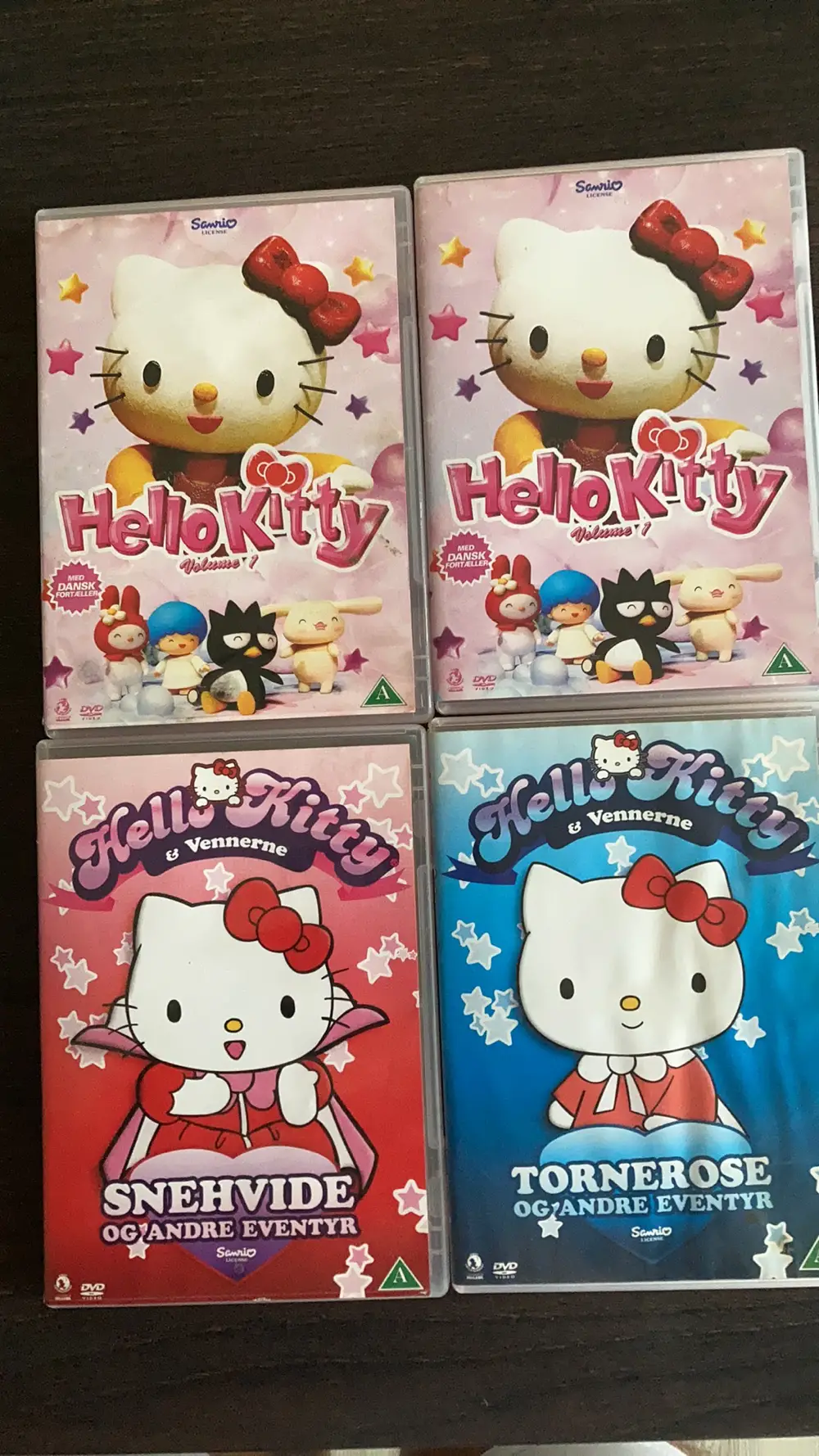 Hello kitty film DVD med Hello Kitty