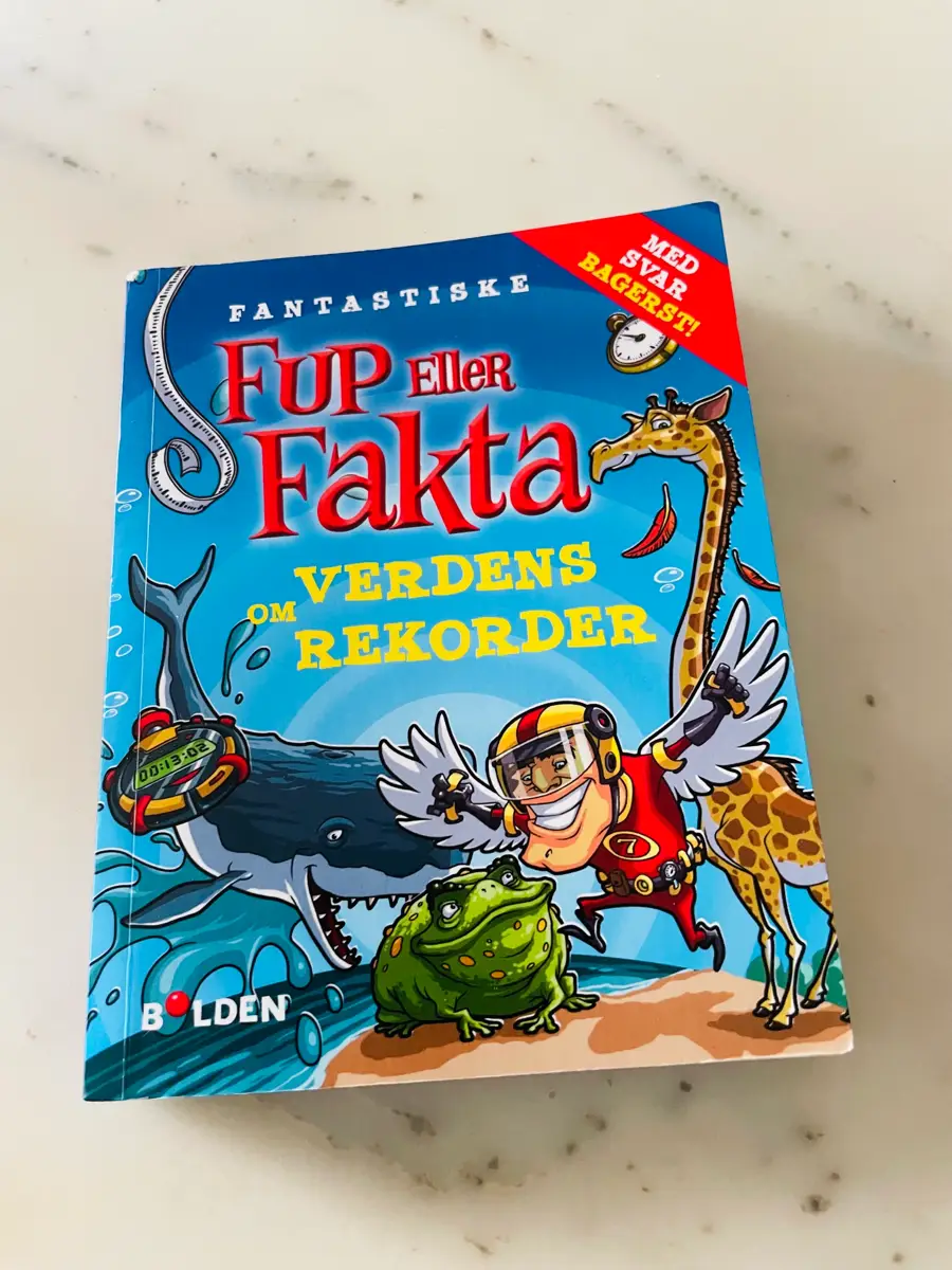 Fup eller fakta Bog bøger