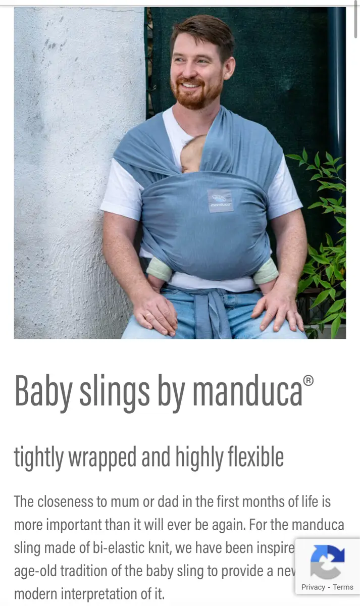 Manduca Baby sling