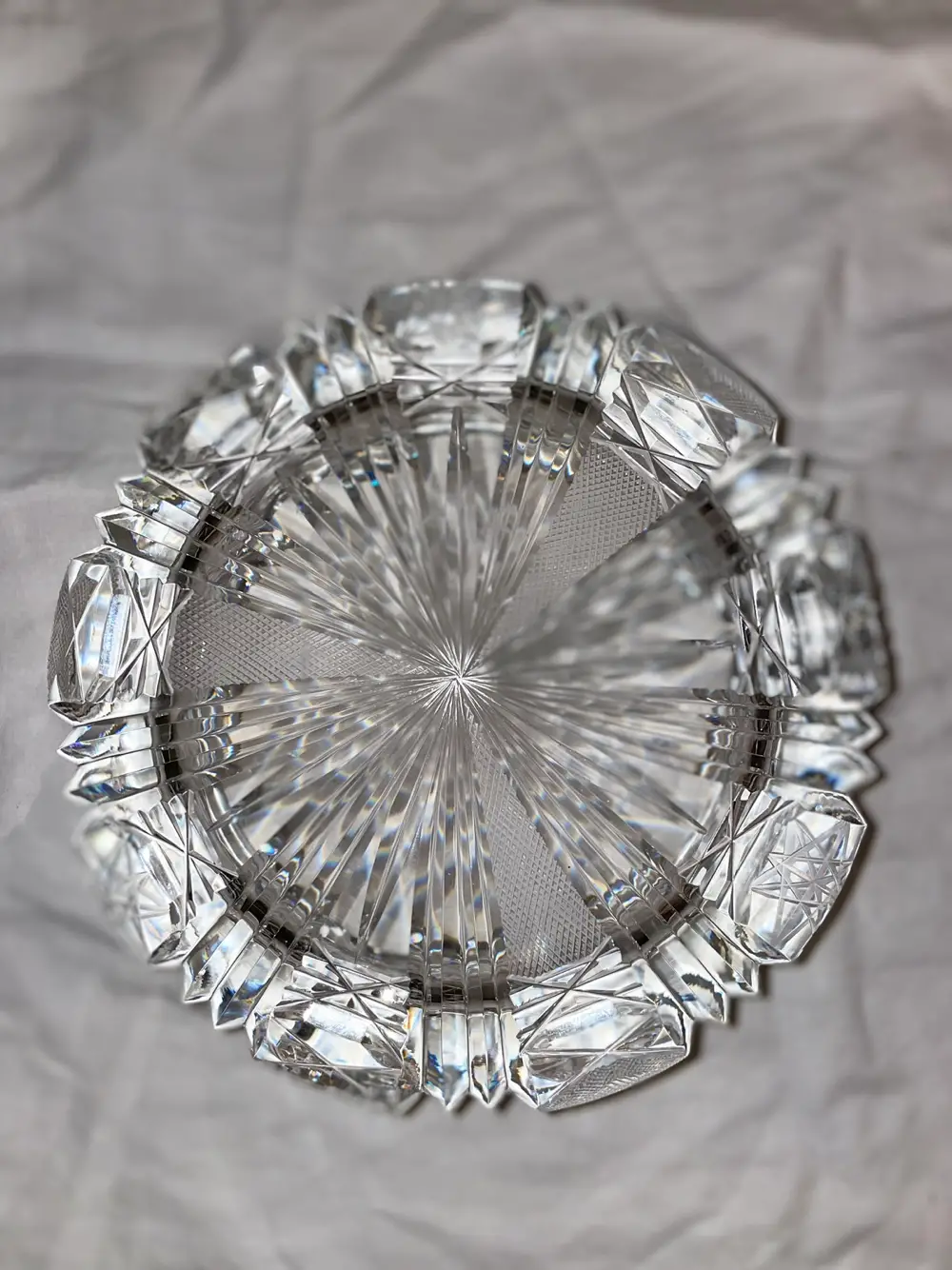 Ukendt Krystalglas skål