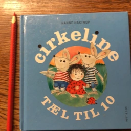 Cirkeline tæl til 10 Bog