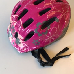 Ukendt Pink cykelhjelm