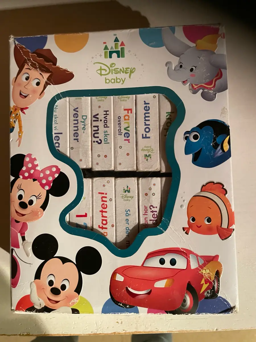 Disney baby bibliotek 12 bøger