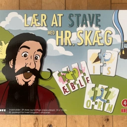 KREA Hr skæg lær at stave spil