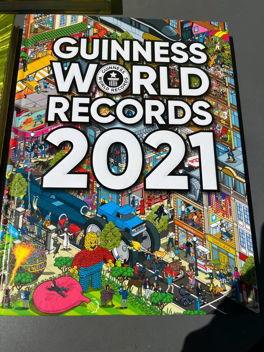 Guinness world records Bøger