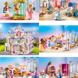 Playmobil Prinsesse slot + tilbehør