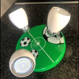 Ukendt Loftslampe med fodbolde