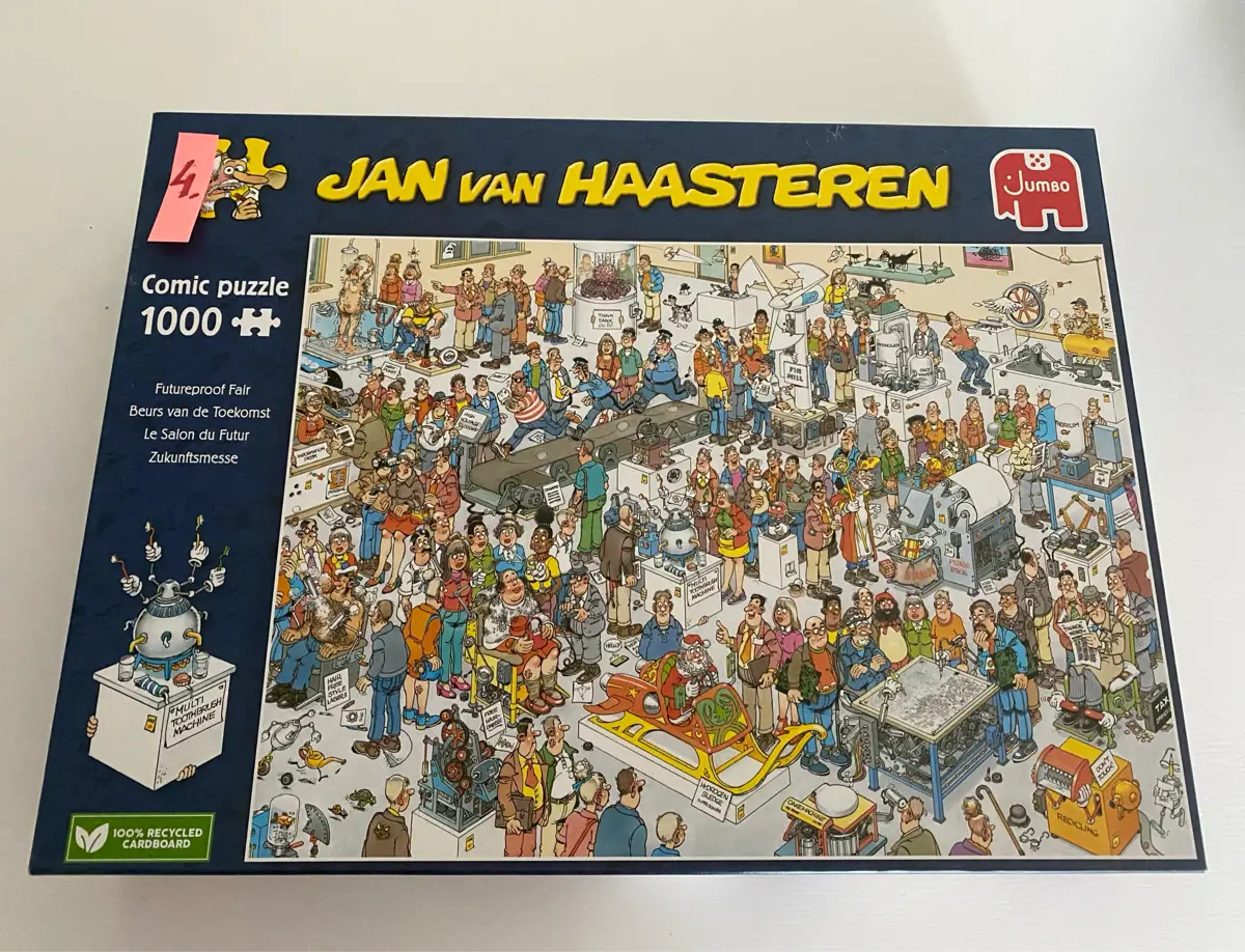 Jan Van Haasteren og wasgij Puslespil