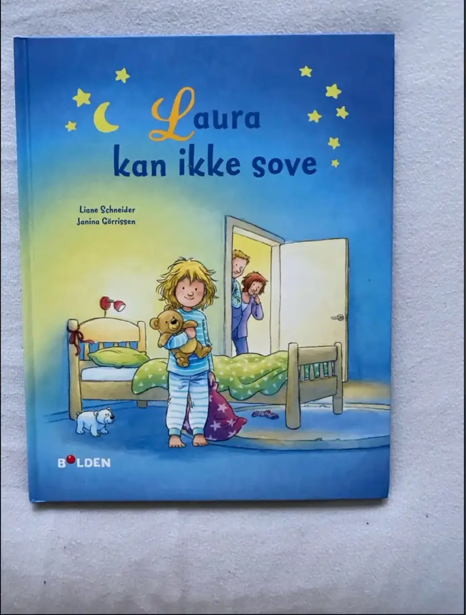 Laura kan ikke sove Bog