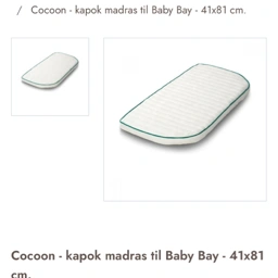 Cocoon Kapok madras til Baby Bay