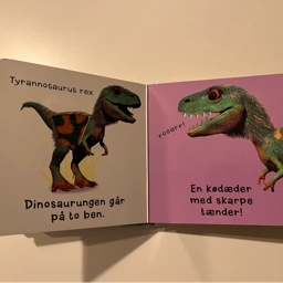 Min rør og føl bog om - dinosaurer Bog