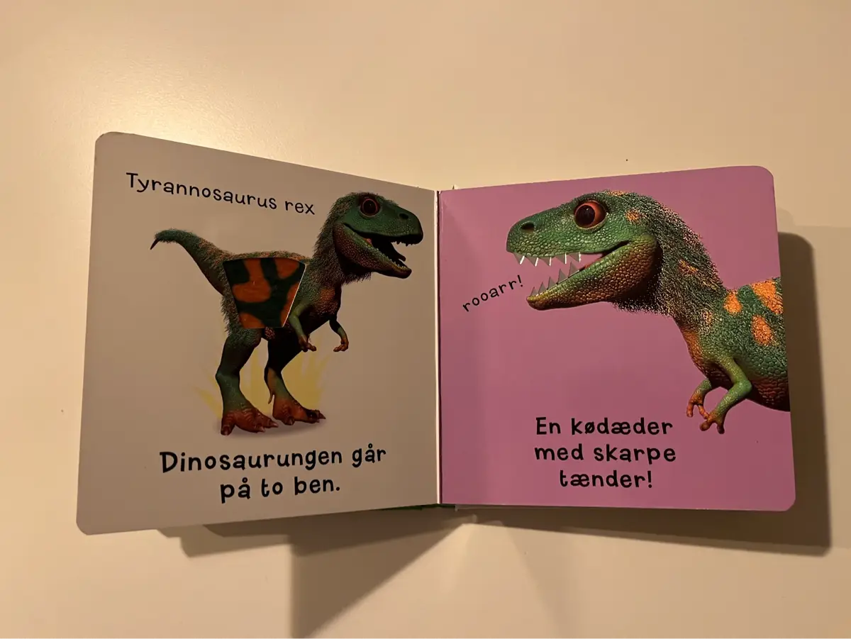 Min rør og føl bog om - dinosaurer Bog