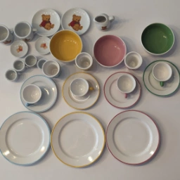 Ukendt Porcelæns service