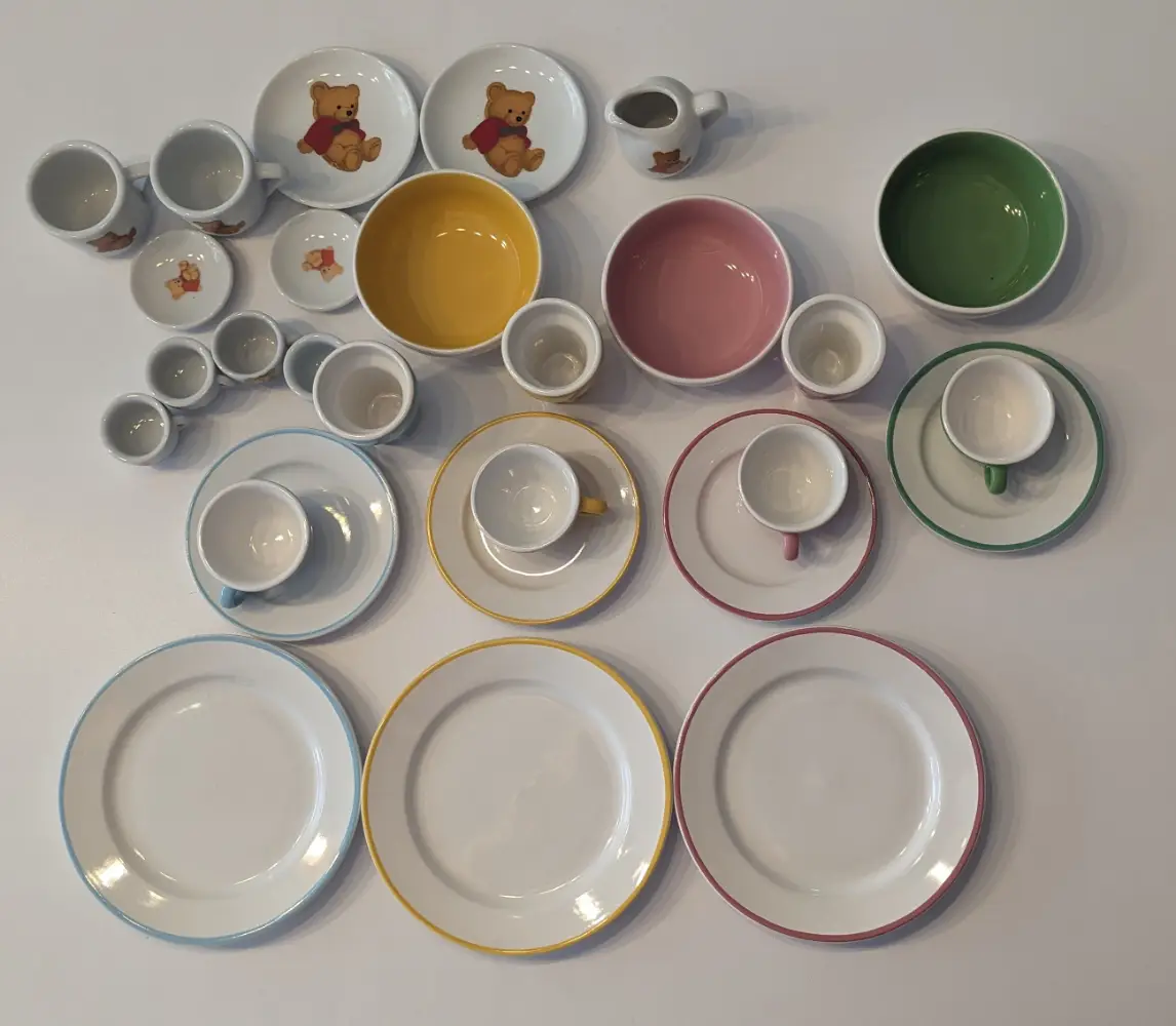 Ukendt Porcelæns service