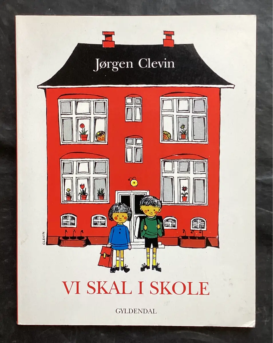 Jørgen Clevin - Vi skal i skole Børne-billedbog