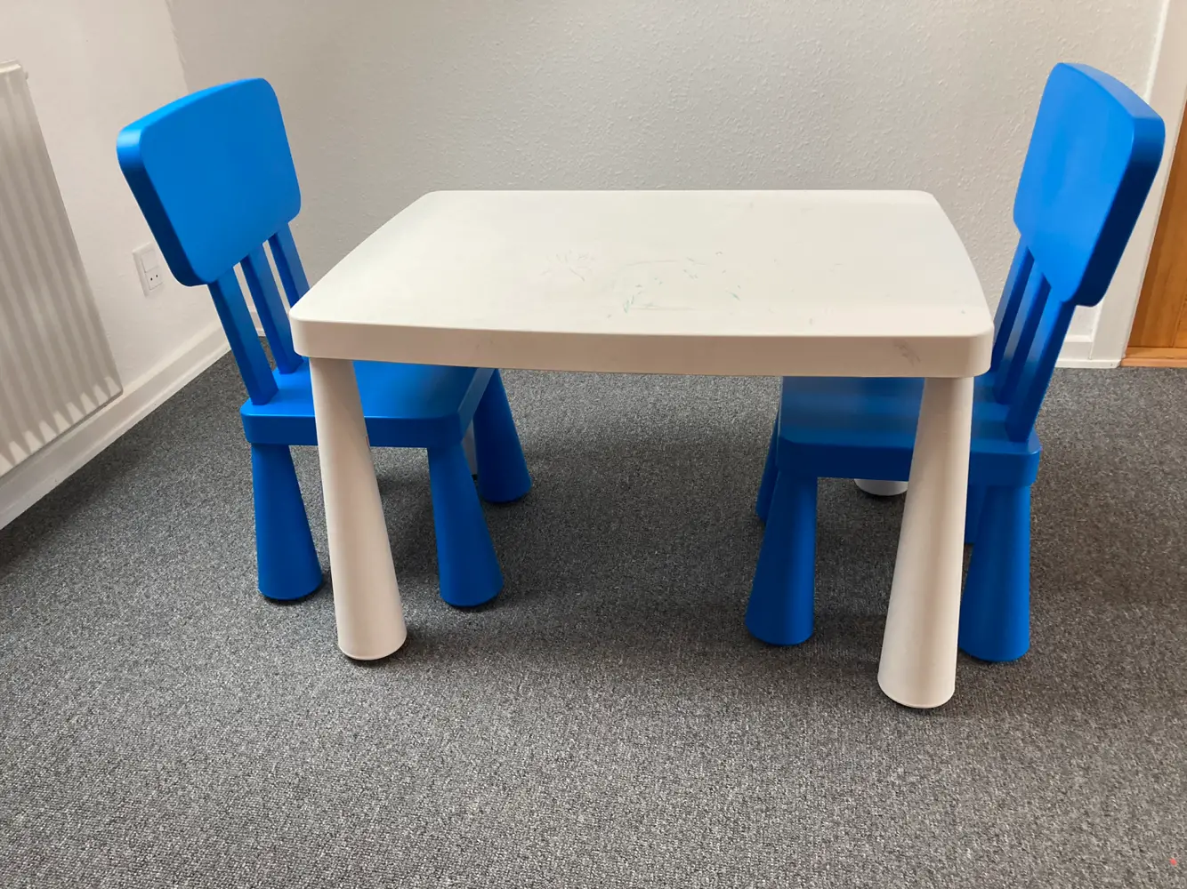 IKEA Bord med 2 stole