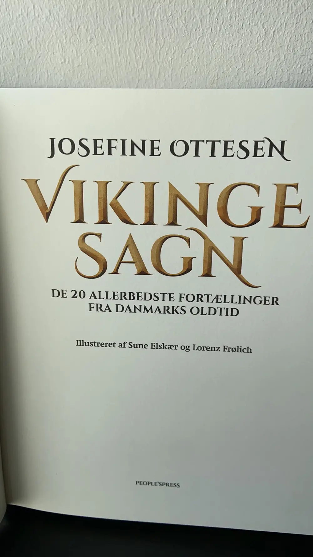 Vikingesagn Josefine Ottesen Bog