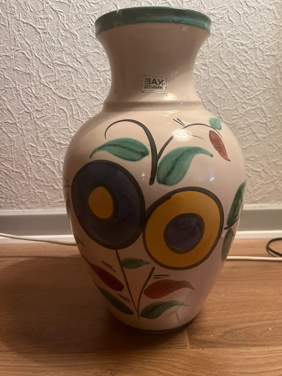 Stor vase Fra west Germany