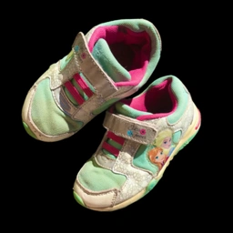 Disney frost Sneakers sko 26 turkis lyseblå elsa Anna pink