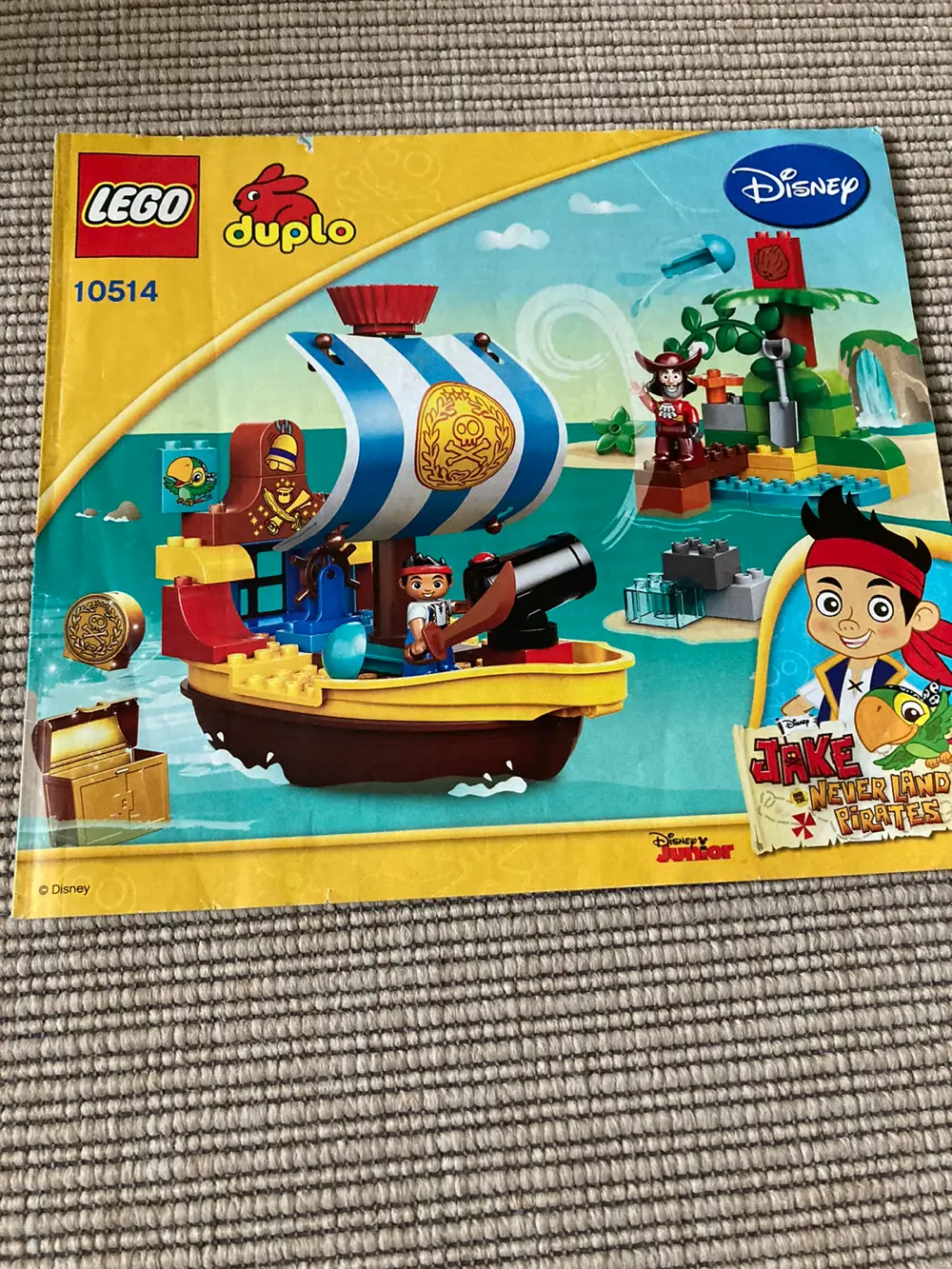 LEGO Duplo Jakes piratskib