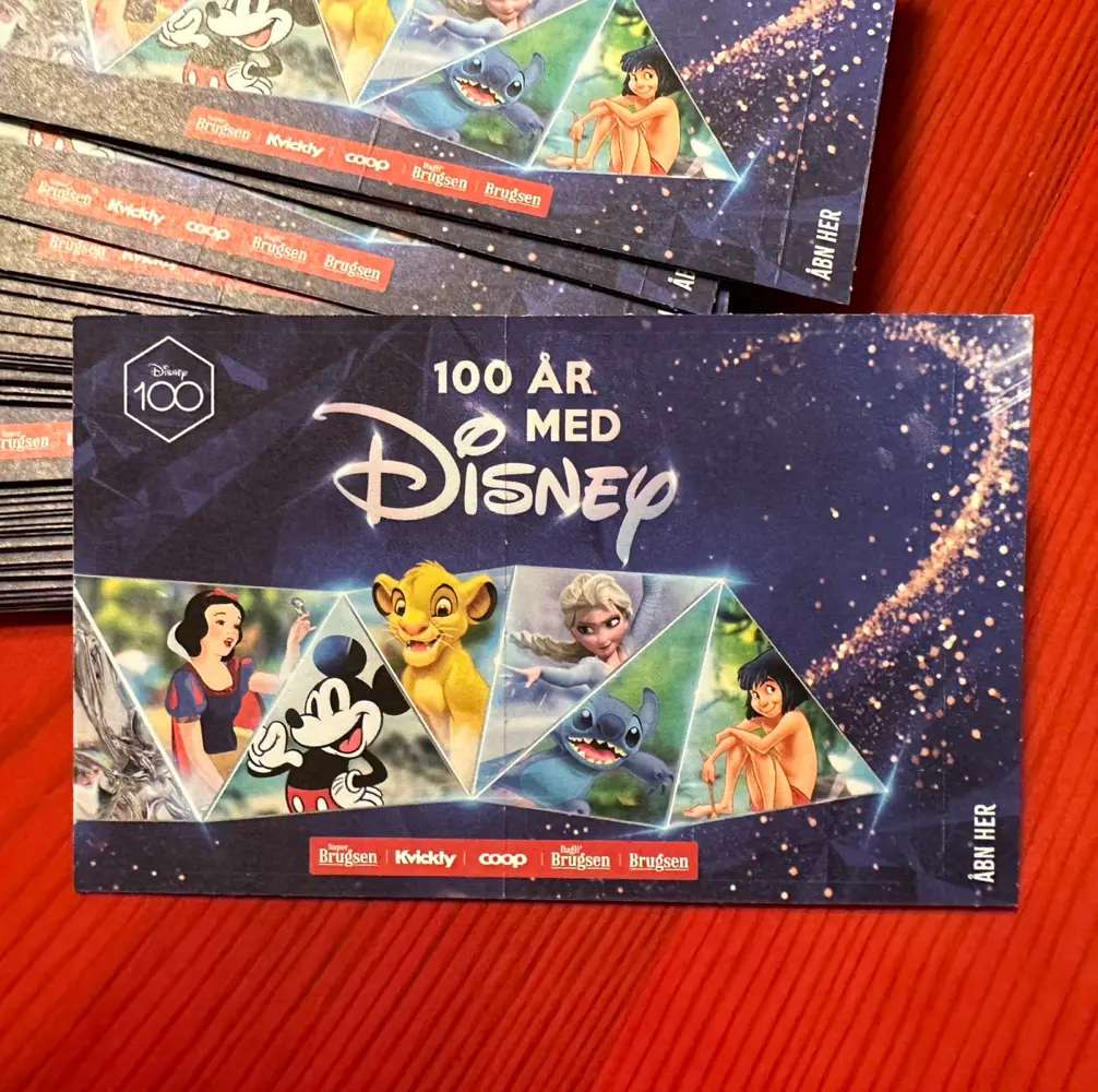 Disney Nye Disney+Coop klistermærker