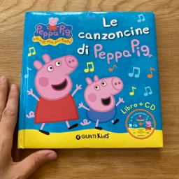 Le canzoncine di Peppa Pig Italiensk bog / sangbog