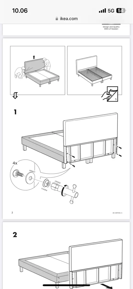 IKEA Sengeramme / Bedframe