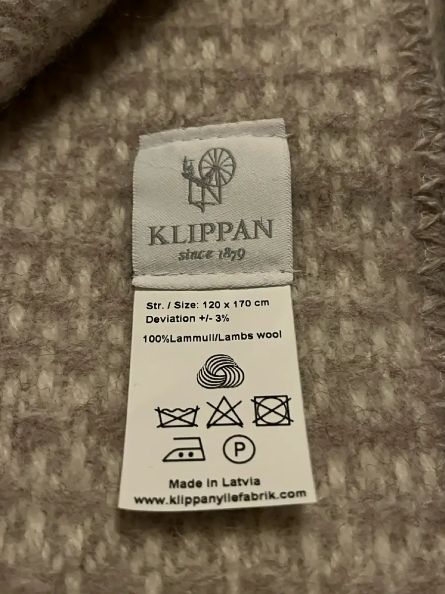 Klippan Uldplaid