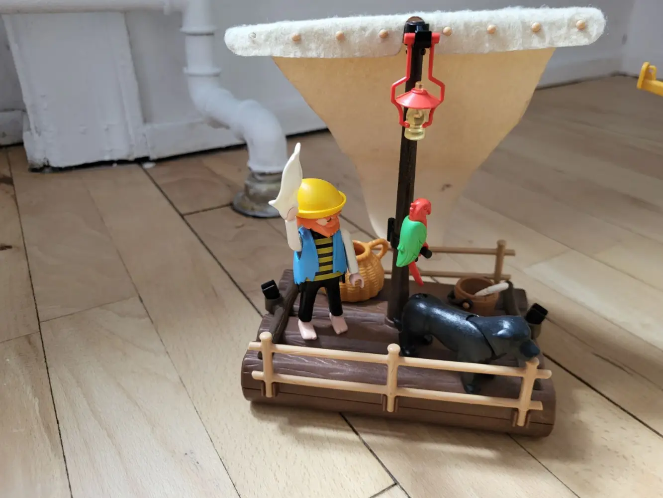 Playmobil Skib soldater tømmerflåde