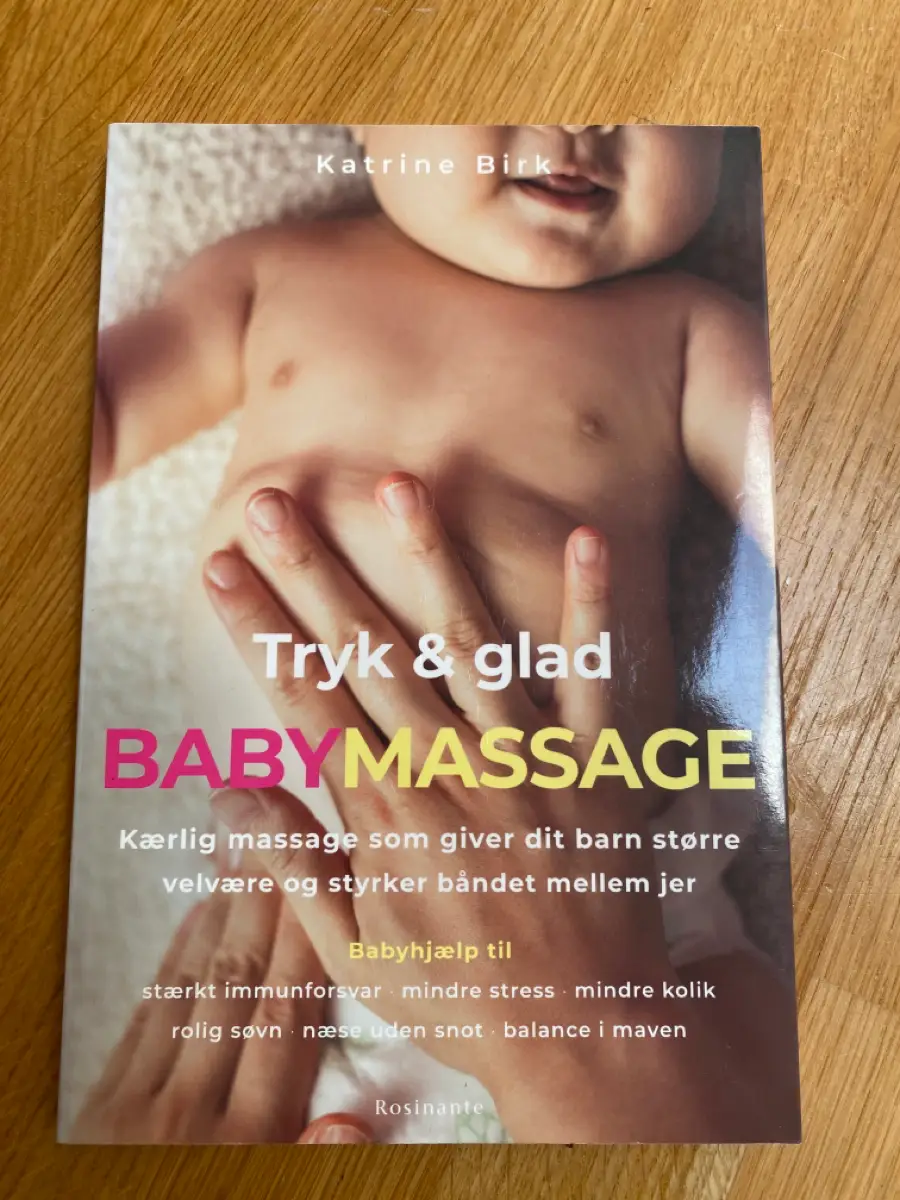 Tryk  glad - Babymassage Bog