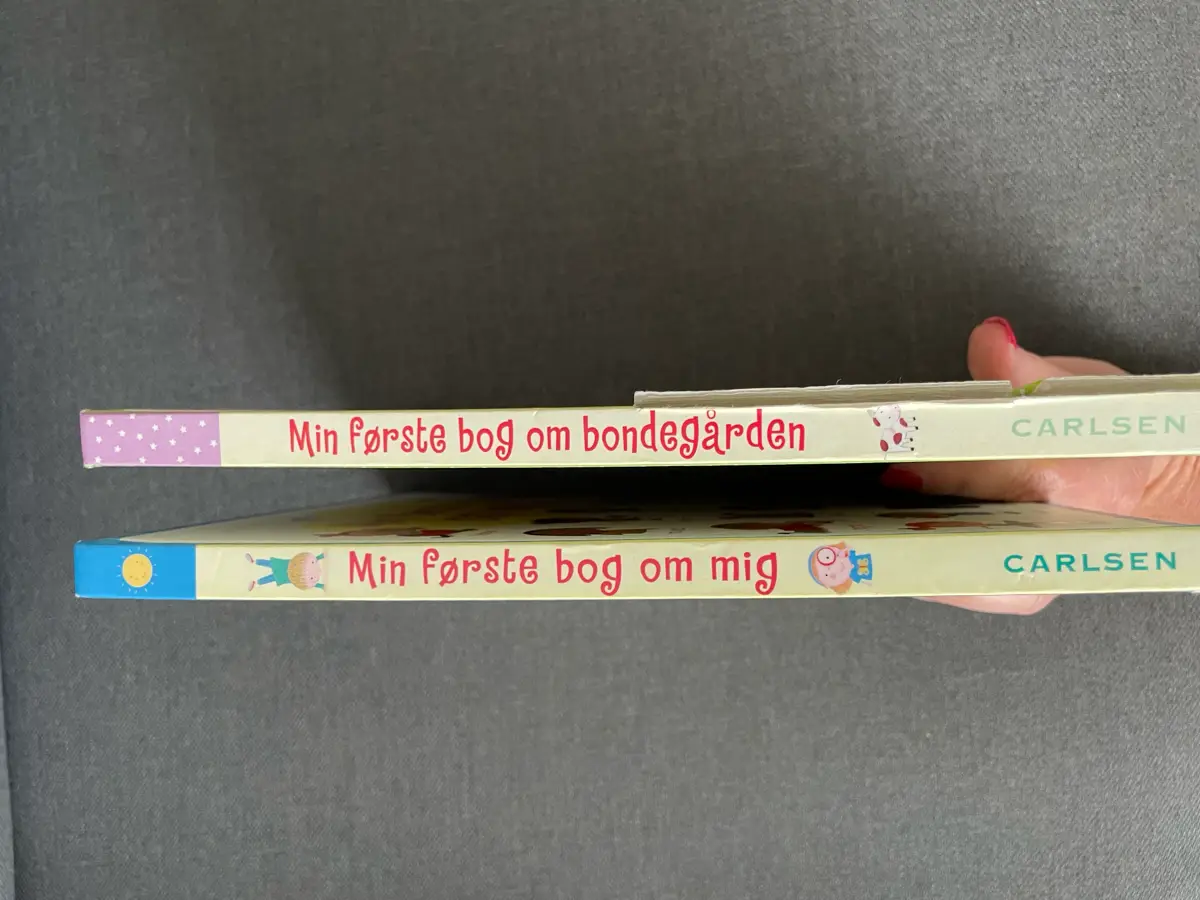 Min første bog om mig  - om bondegården 2 bøger