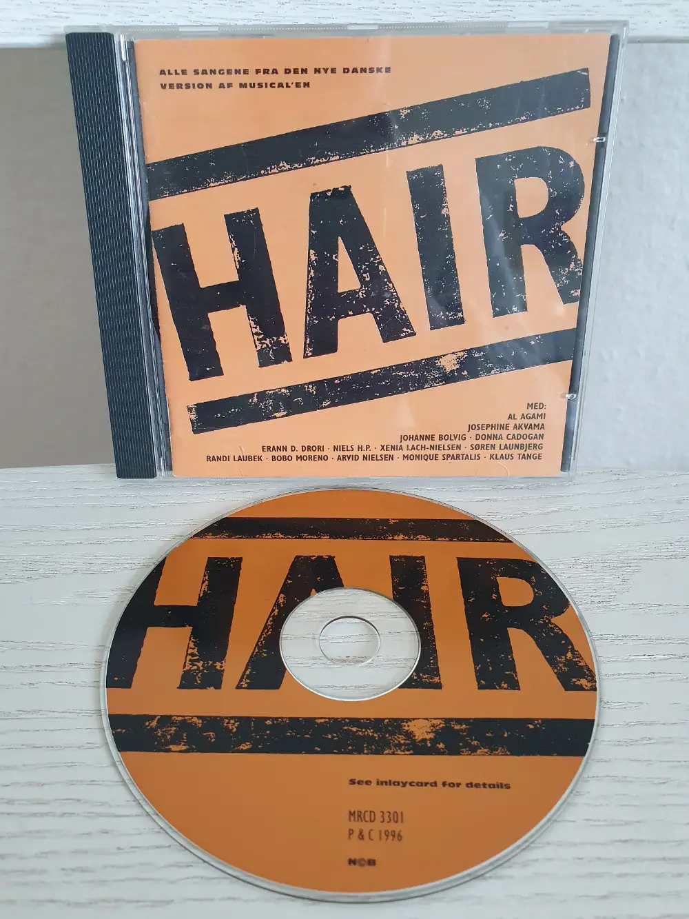 Ukendt CD - Hair 1996 (dansk)