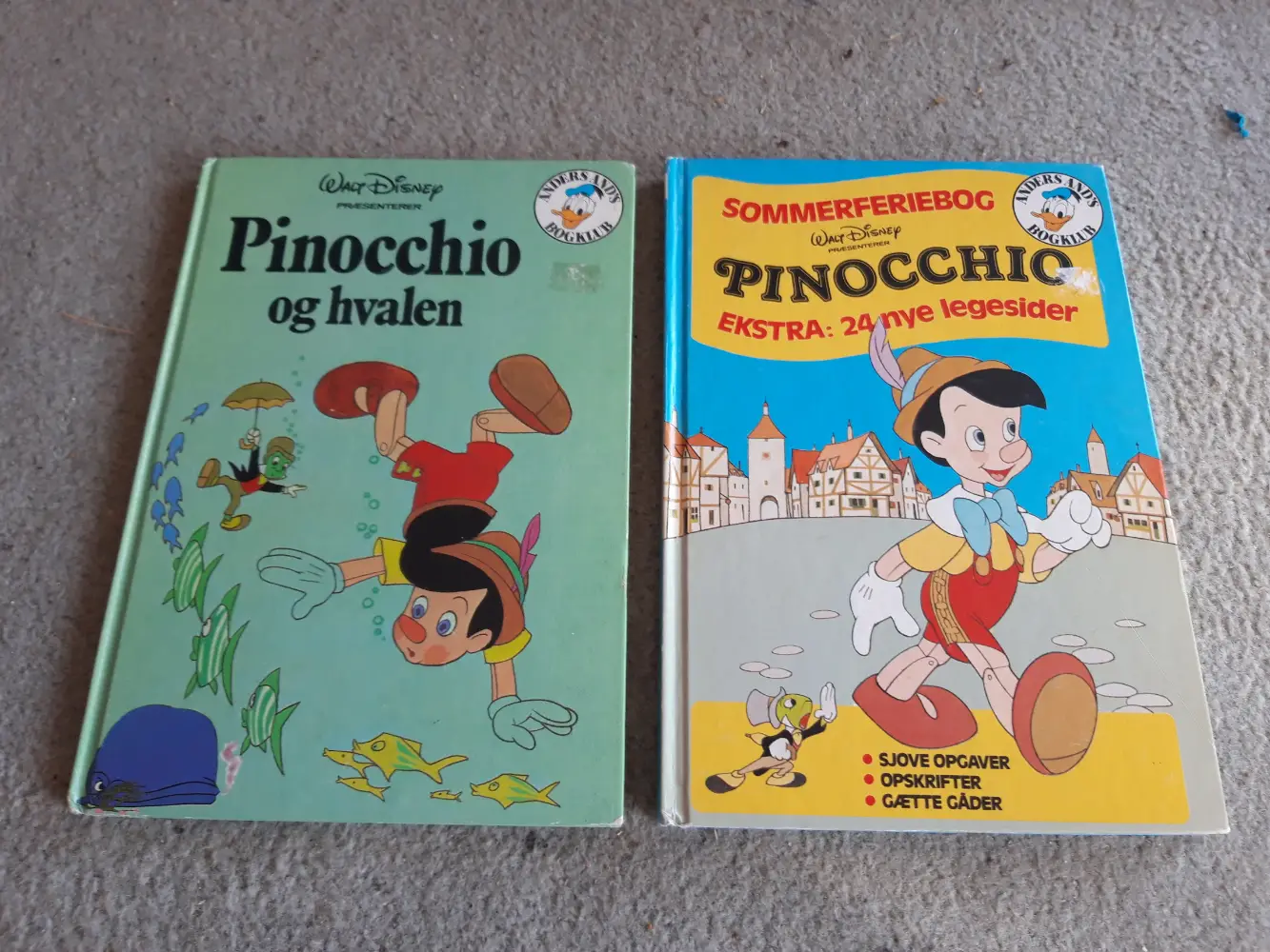 Pinocchio Walt Disney bog
