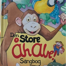 Den store Åh Abe sangbog Bog sangbog